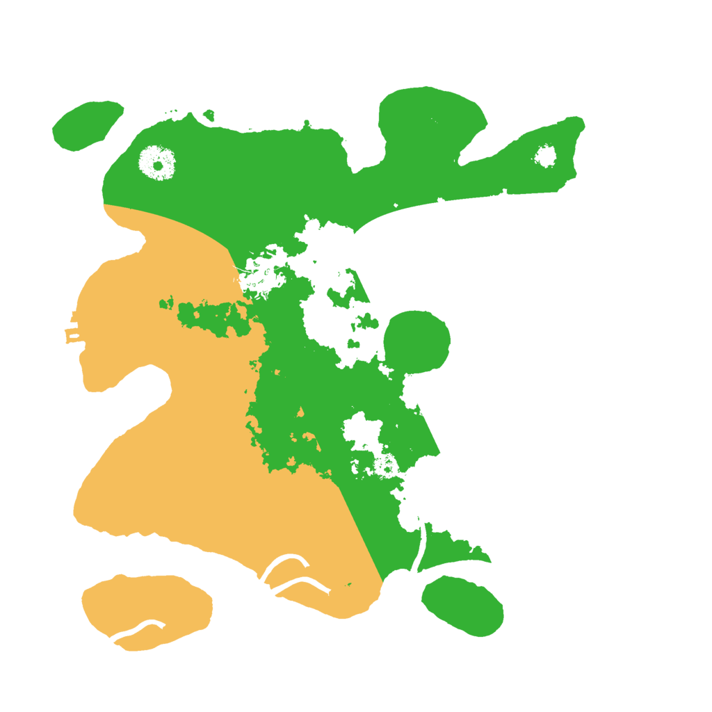 Biome Rust Map: Procedural Map, Size: 3000, Seed: 28567