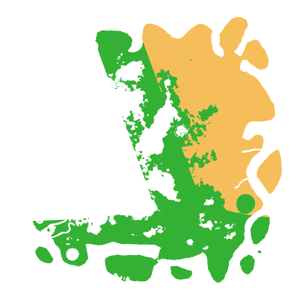 Biome Rust Map: Procedural Map, Size: 4250, Seed: 71069420
