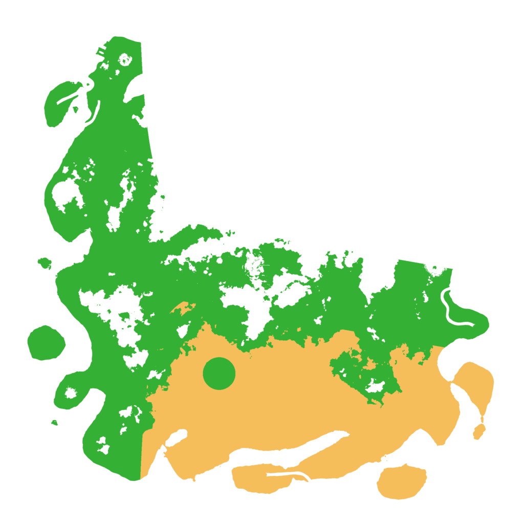 Biome Rust Map: Procedural Map, Size: 4250, Seed: 4489