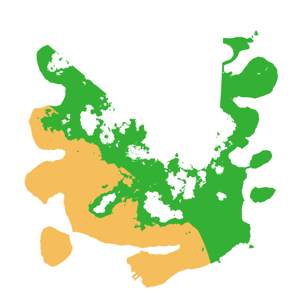Biome Rust Map: Procedural Map, Size: 3257, Seed: 1306947135