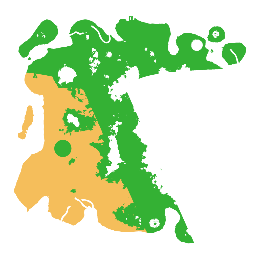 Biome Rust Map: Procedural Map, Size: 4000, Seed: 9124
