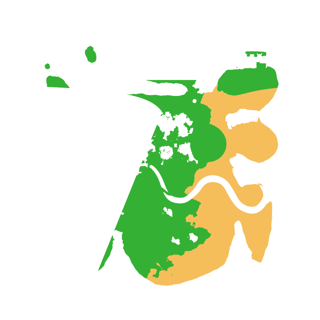 Biome Rust Map: Procedural Map, Size: 2356, Seed: 12345