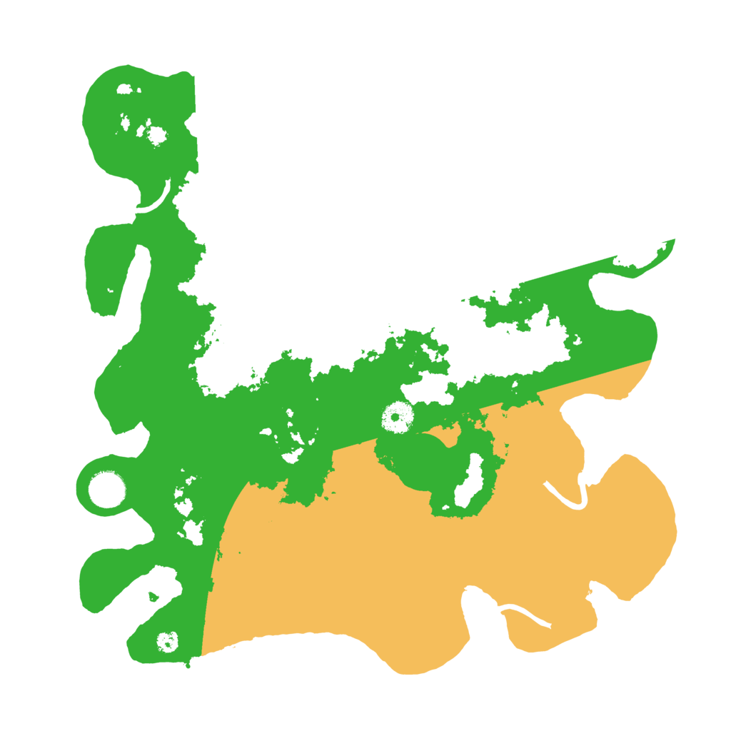 Biome Rust Map: Procedural Map, Size: 3500, Seed: 600571865