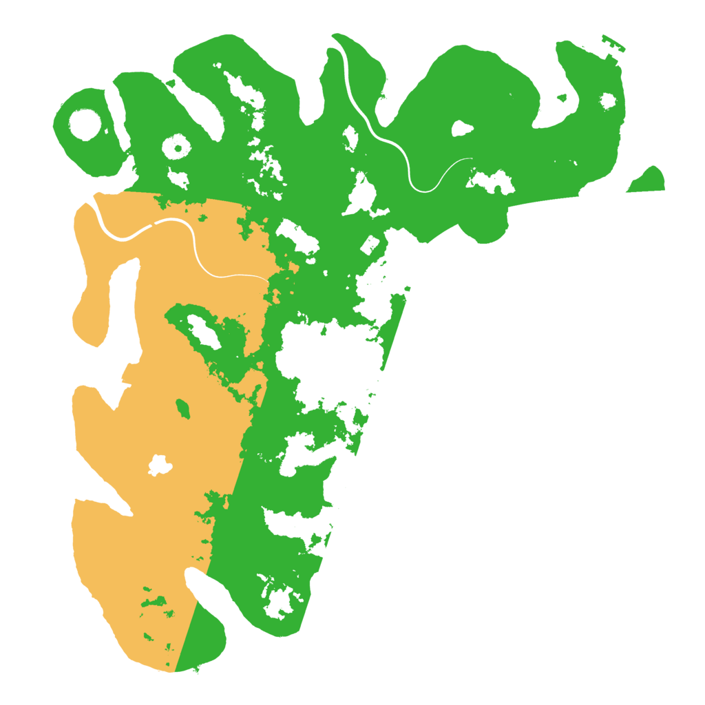 Biome Rust Map: Procedural Map, Size: 4000, Seed: 4618