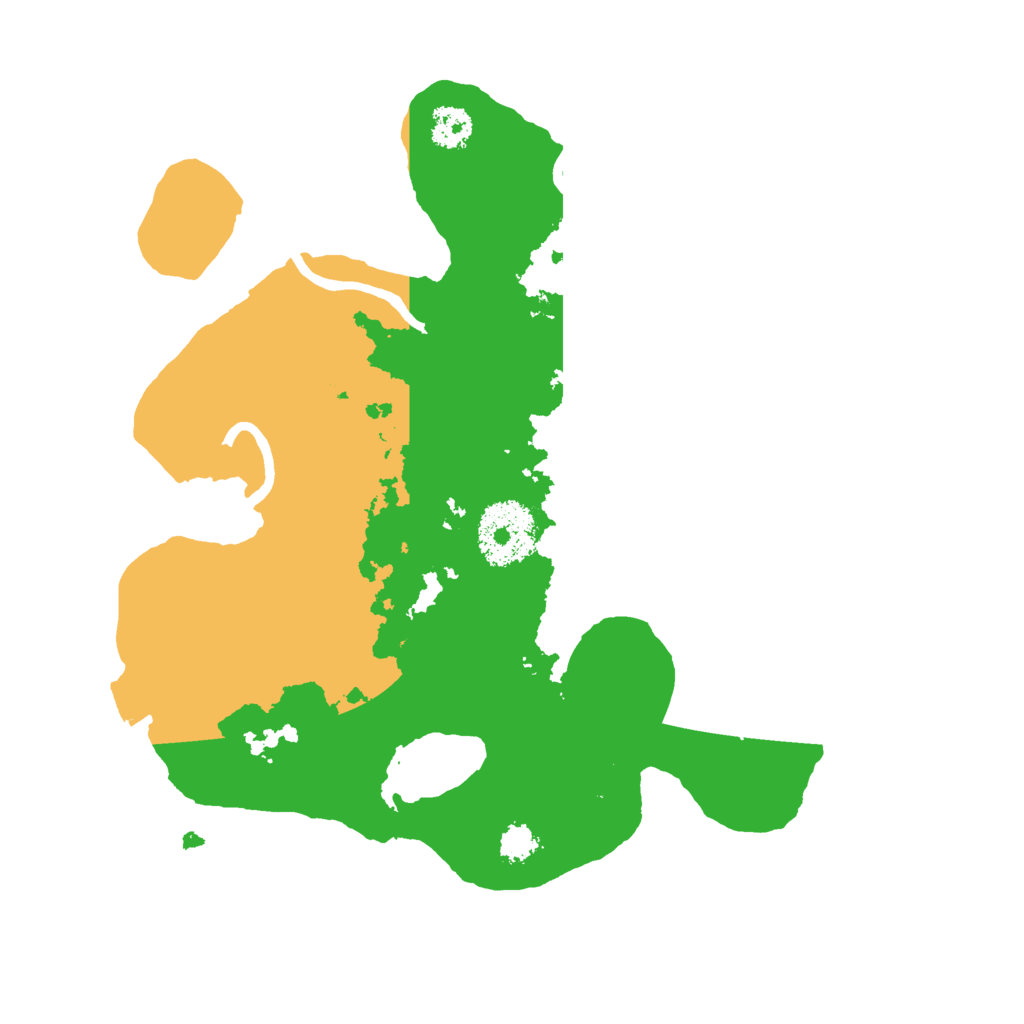 Biome Rust Map: Procedural Map, Size: 2500, Seed: 470982134