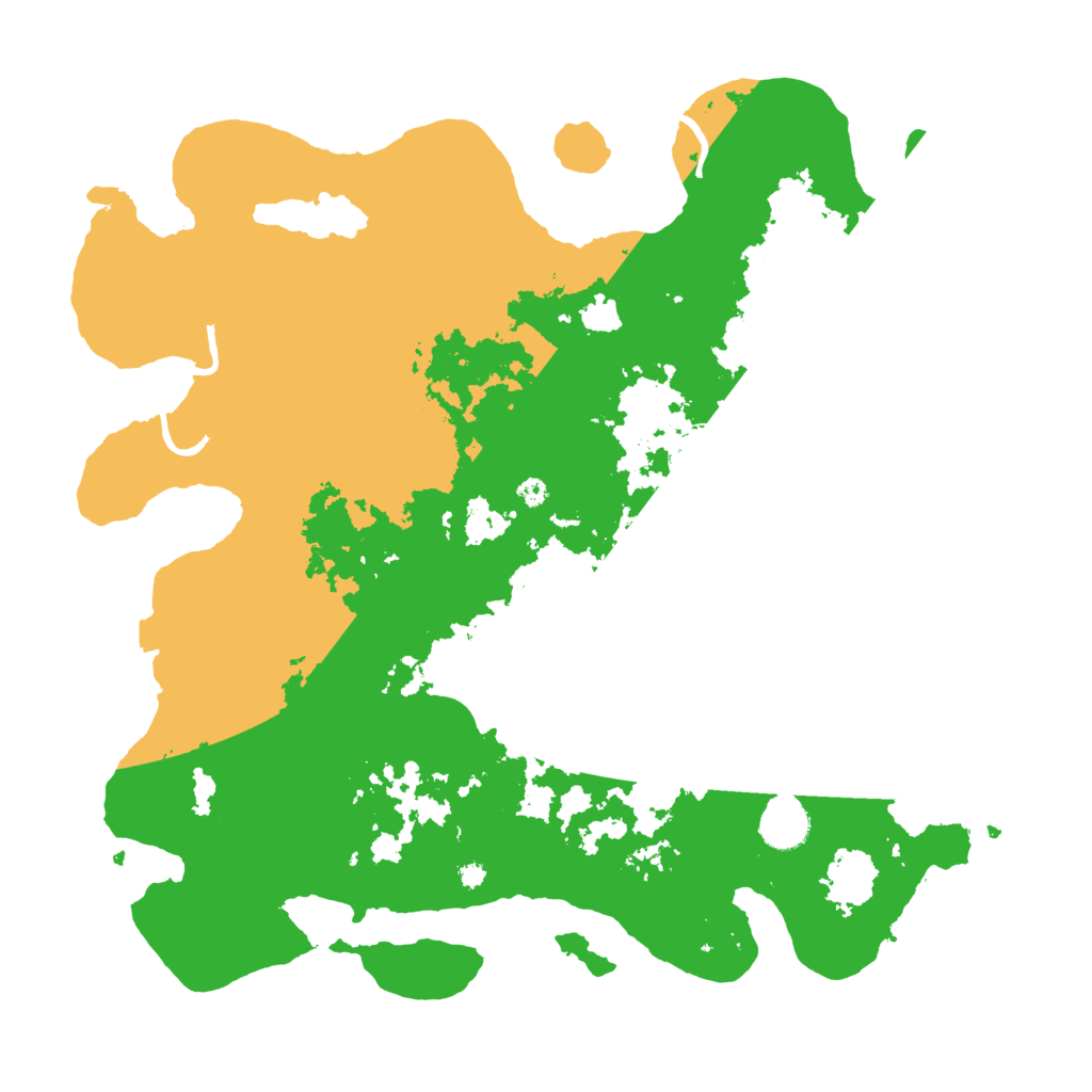 Biome Rust Map: Procedural Map, Size: 3900, Seed: 7018117