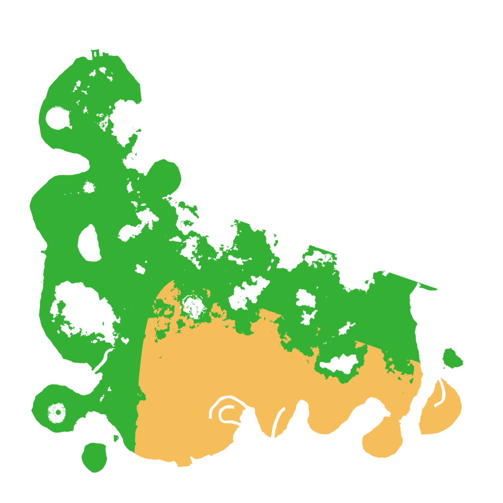 Biome Rust Map: Procedural Map, Size: 3950, Seed: 6998532