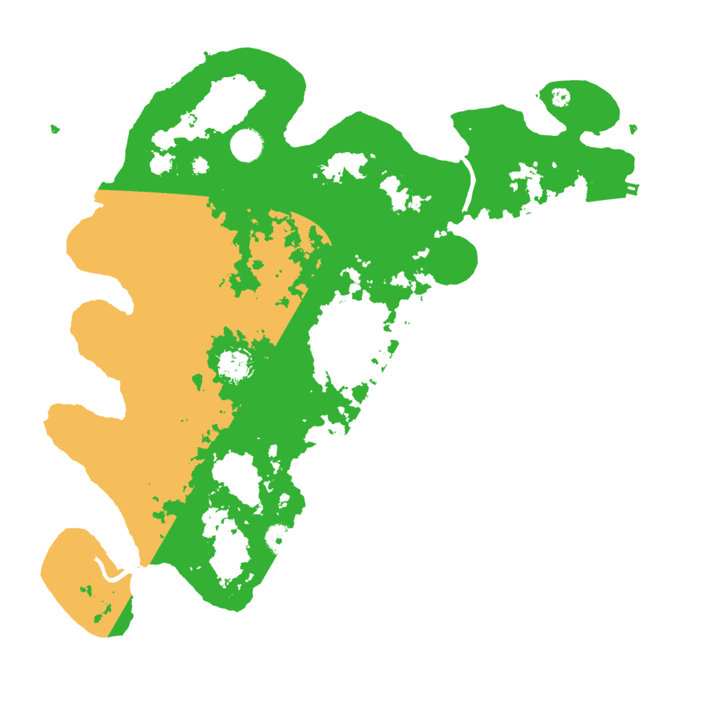 Biome Rust Map: Procedural Map, Size: 3800, Seed: 1361085821
