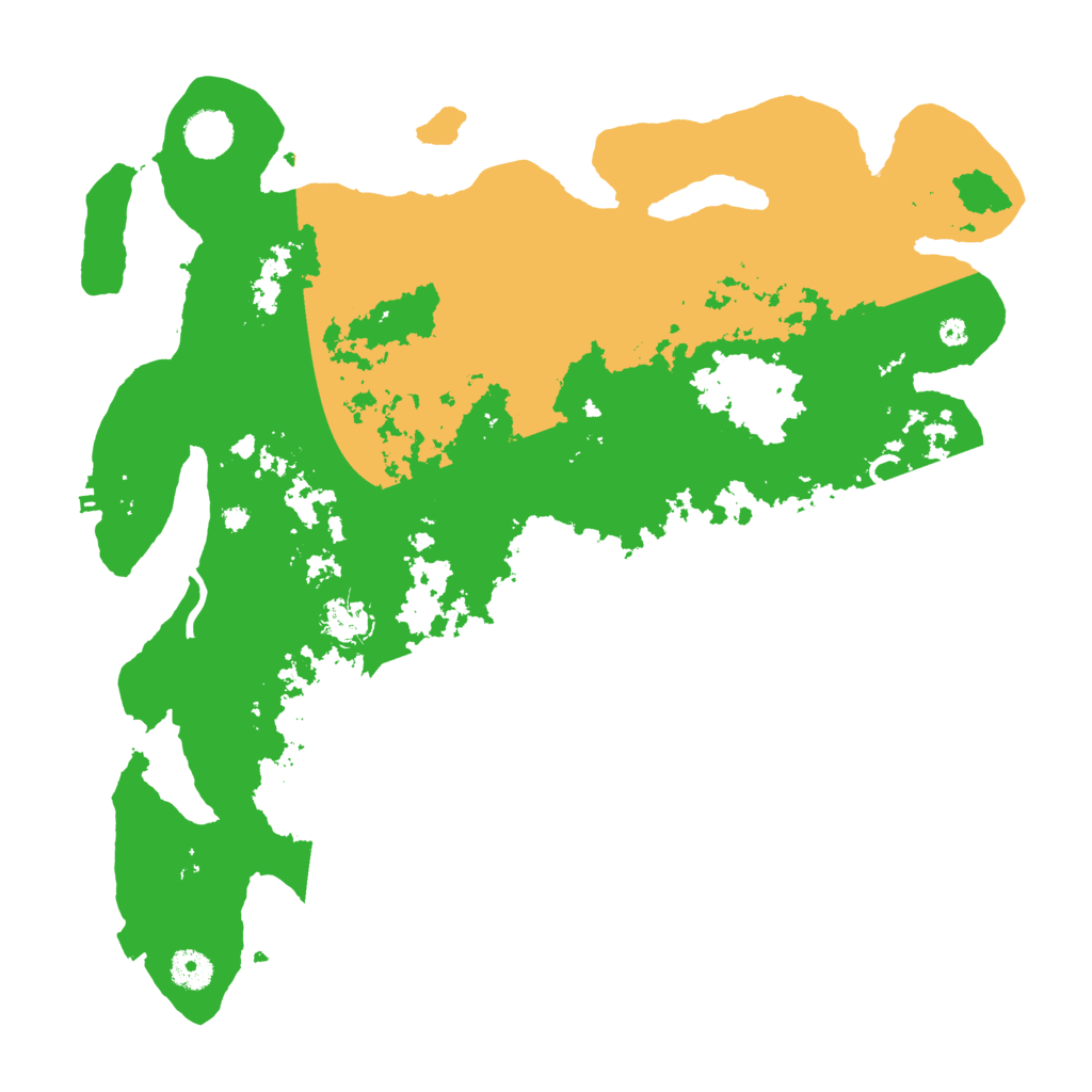 Biome Rust Map: Procedural Map, Size: 4000, Seed: 5232023