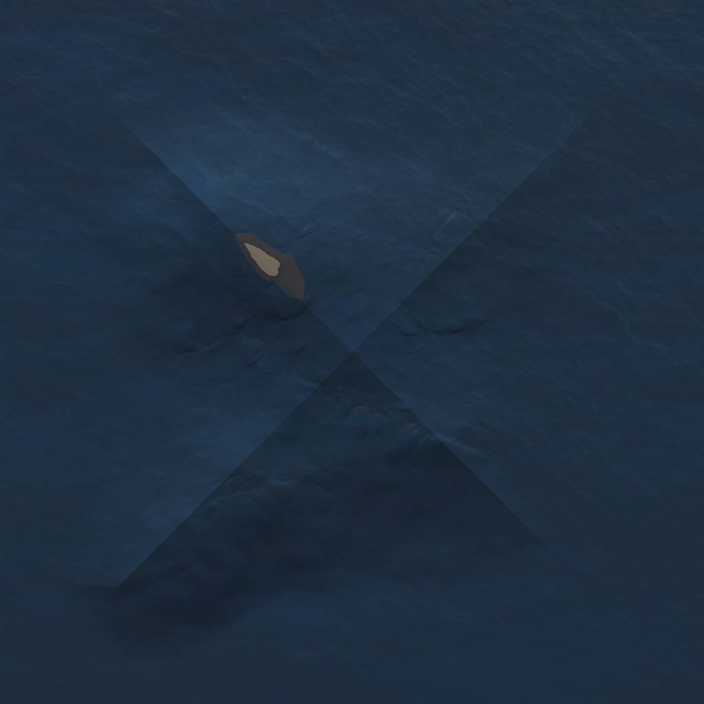 Rust Map: Procedural Map, Size: 1000, Seed: 446472579, 3 Monuments