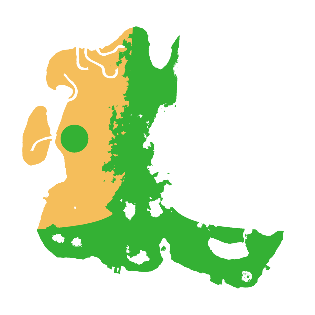 Biome Rust Map: Procedural Map, Size: 3000, Seed: 1324657
