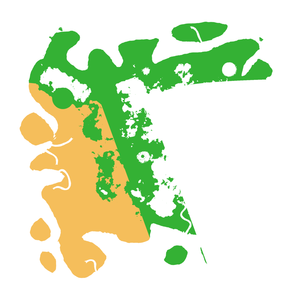 Biome Rust Map: Procedural Map, Size: 3700, Seed: 459738787