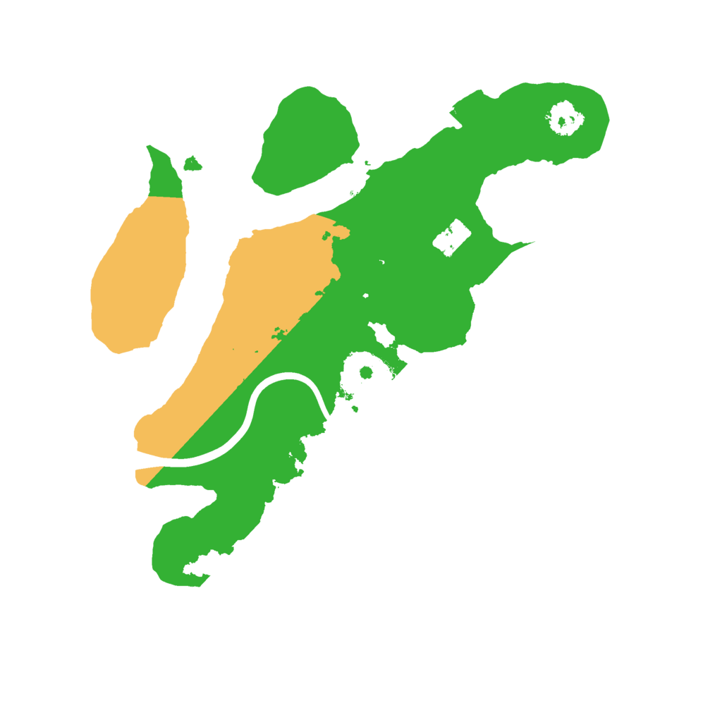 Biome Rust Map: Procedural Map, Size: 2169, Seed: 5258