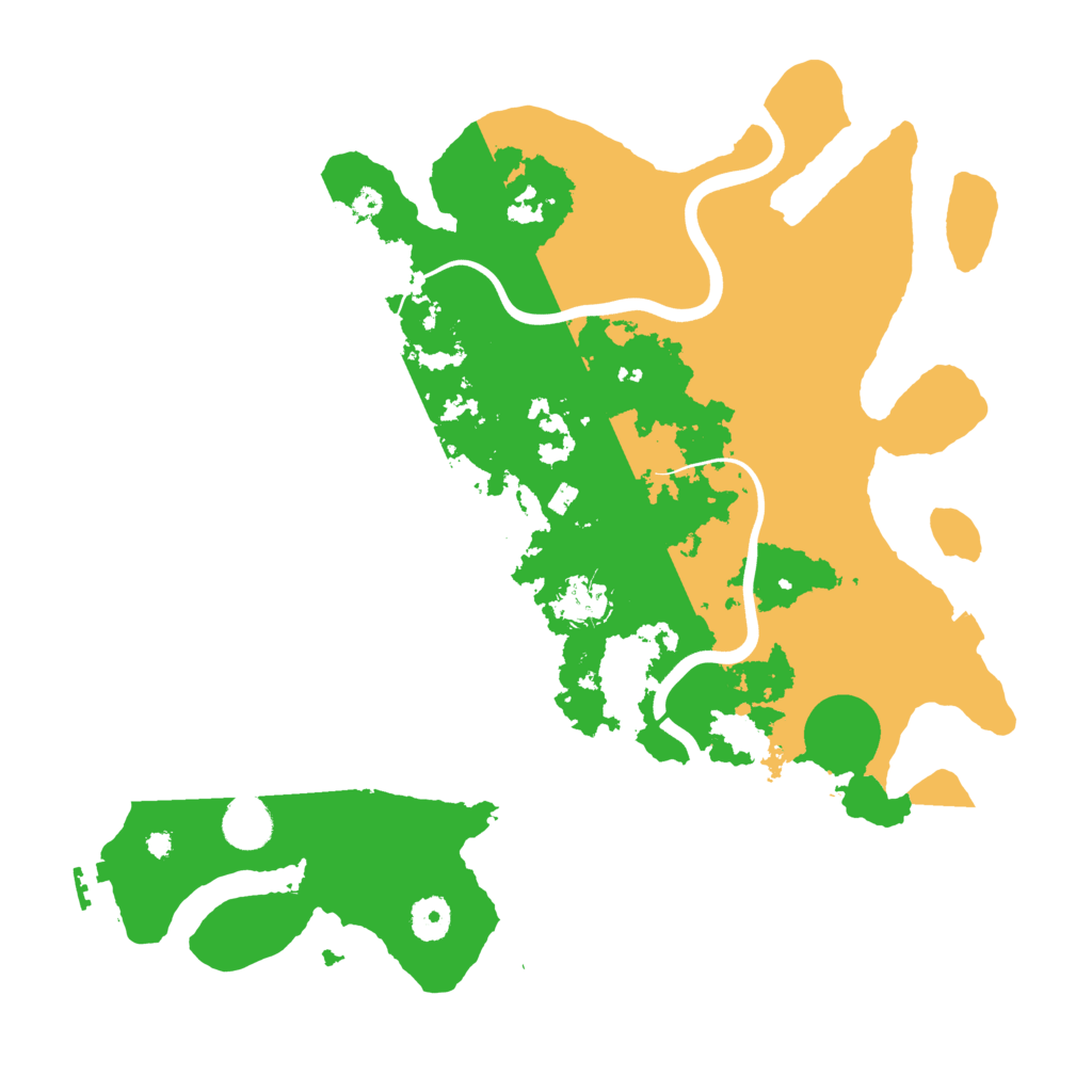 Biome Rust Map: Procedural Map, Size: 3850, Seed: 428513552