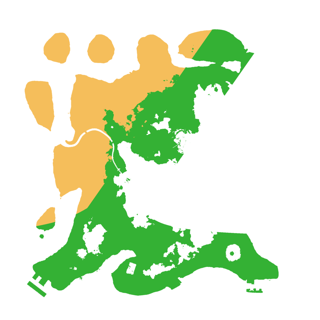 Biome Rust Map: Procedural Map, Size: 3000, Seed: 29819