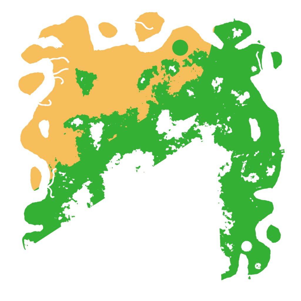 Biome Rust Map: Procedural Map, Size: 5000, Seed: 267780096