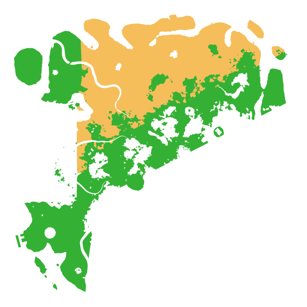 Biome Rust Map: Procedural Map, Size: 5000, Seed: 401377690