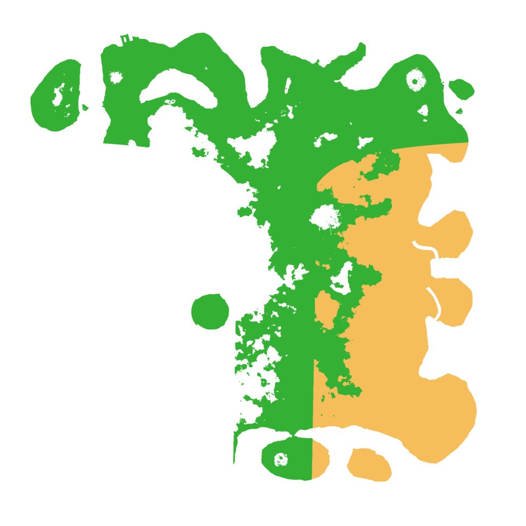 Biome Rust Map: Procedural Map, Size: 3950, Seed: 30515961