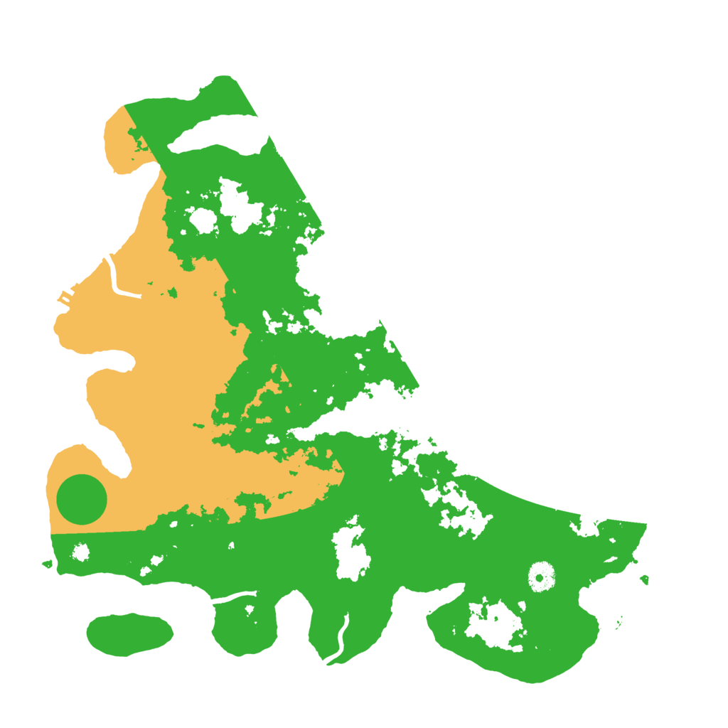 Biome Rust Map: Procedural Map, Size: 3800, Seed: 12707268