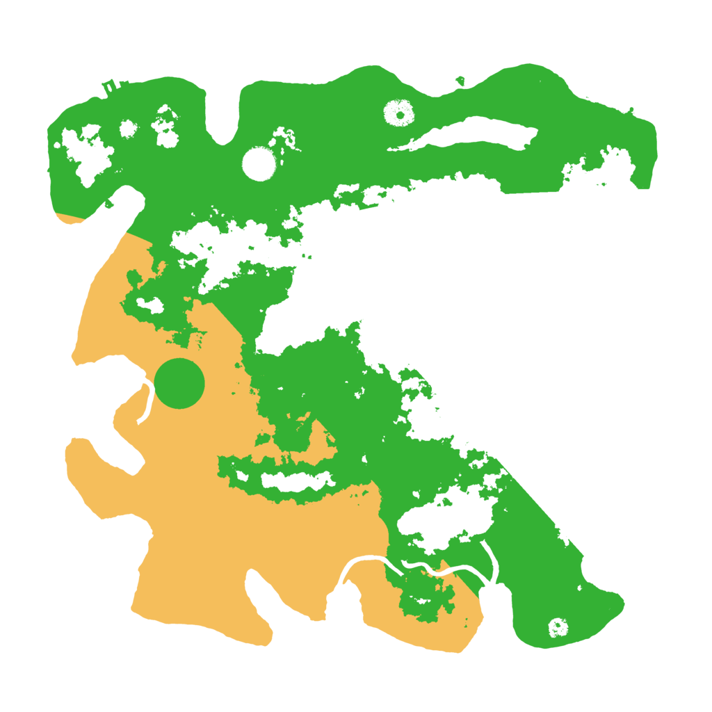 Biome Rust Map: Procedural Map, Size: 3700, Seed: 17183821
