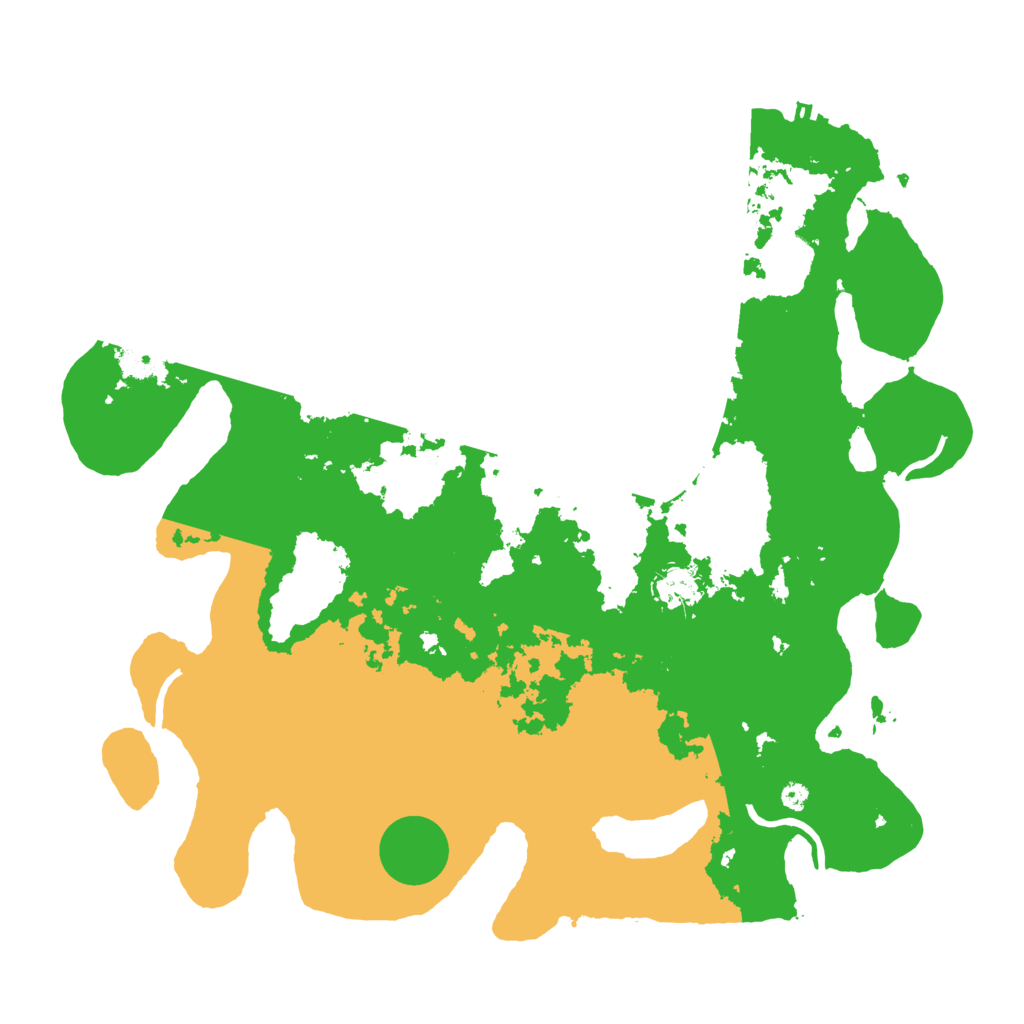 Biome Rust Map: Procedural Map, Size: 3900, Seed: 62909248