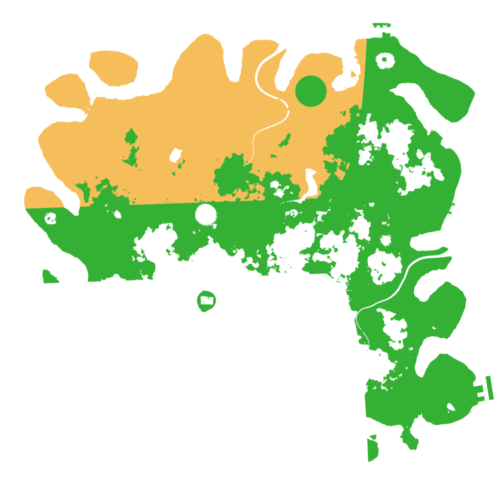 Biome Rust Map: Procedural Map, Size: 4250, Seed: 21688