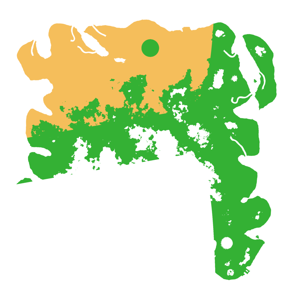 Biome Rust Map: Procedural Map, Size: 4400, Seed: 97585671