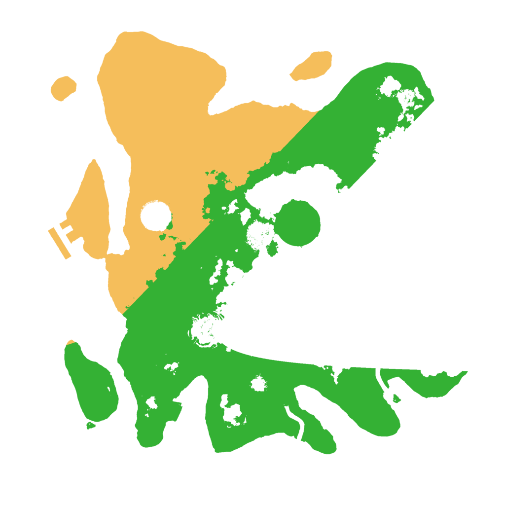 Biome Rust Map: Procedural Map, Size: 3000, Seed: 5078632
