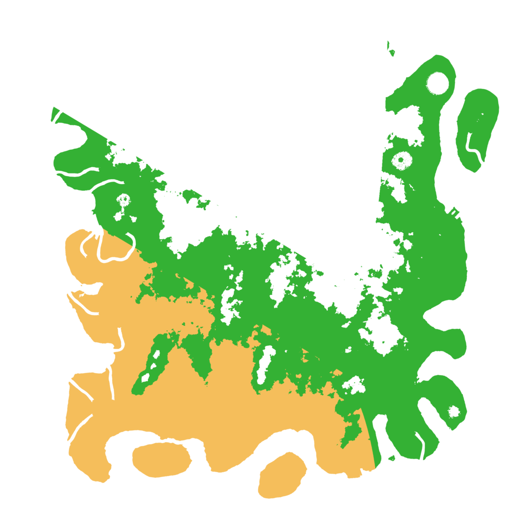 Biome Rust Map: Procedural Map, Size: 4200, Seed: 385939960