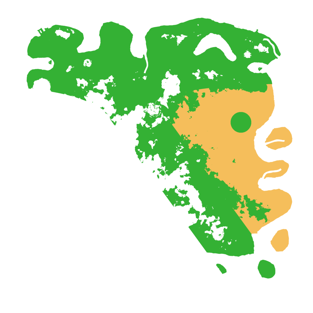 Biome Rust Map: Procedural Map, Size: 4000, Seed: 54531662