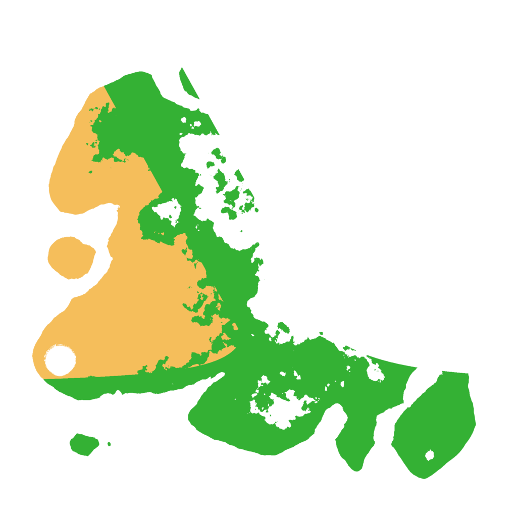 Biome Rust Map: Barren, Size: 3000, Seed: 447565279