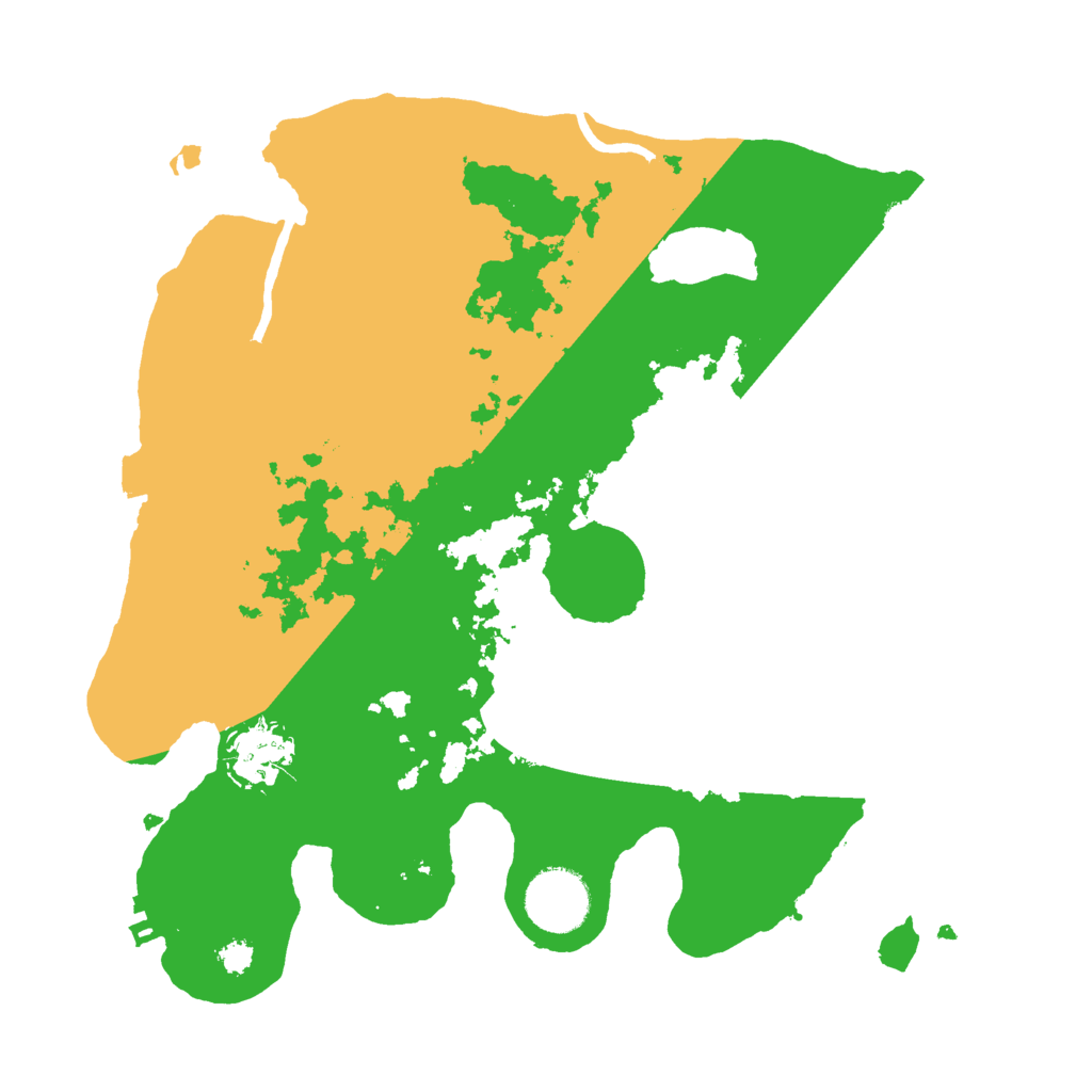 Biome Rust Map: Procedural Map, Size: 3000, Seed: 2456689