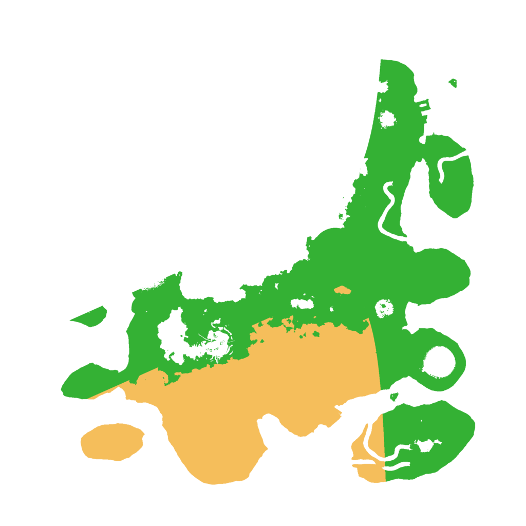 Biome Rust Map: Procedural Map, Size: 3000, Seed: 795819933