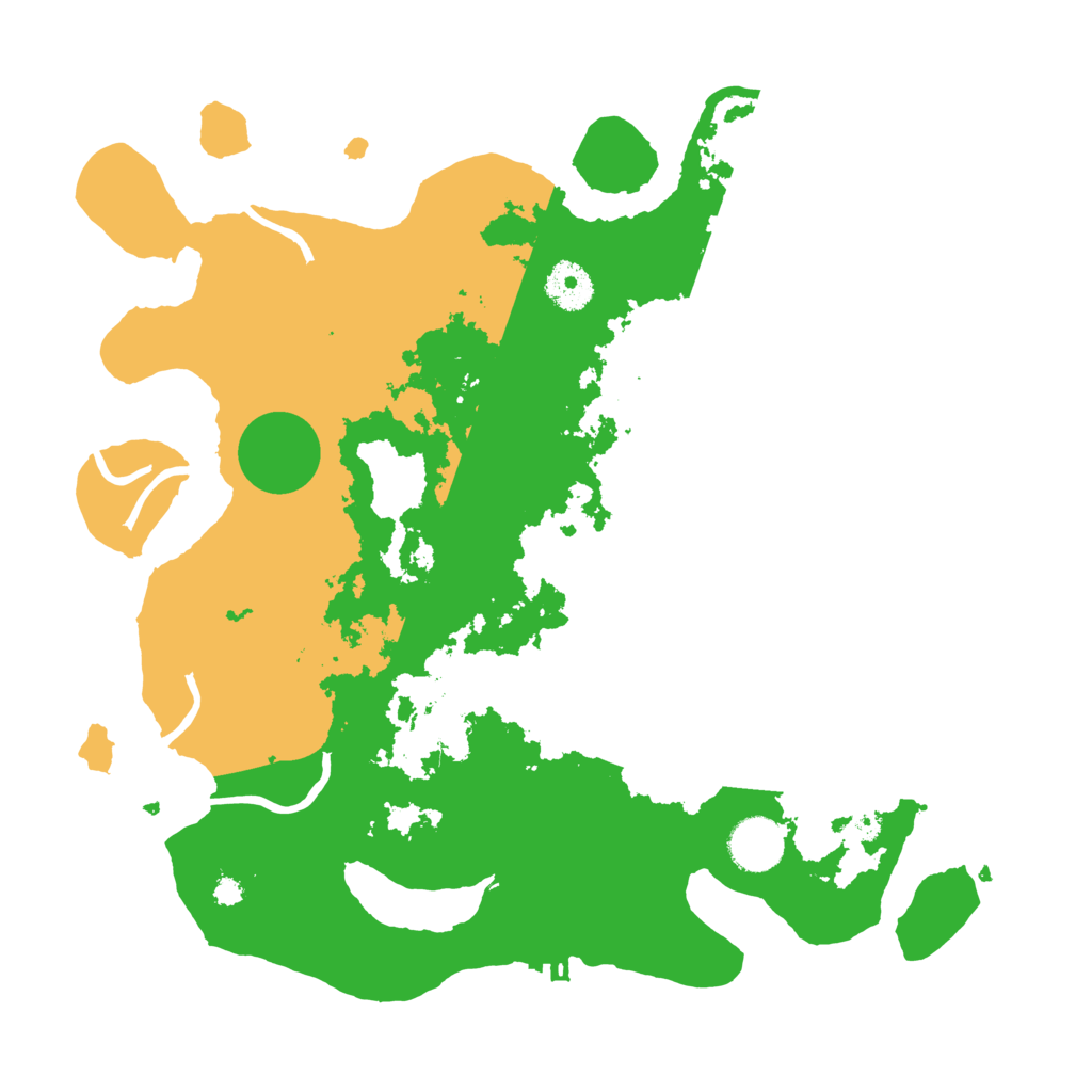 Biome Rust Map: Procedural Map, Size: 3500, Seed: 569680373