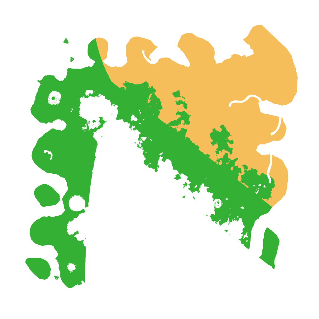 Biome Rust Map: Procedural Map, Size: 3550, Seed: 19720715