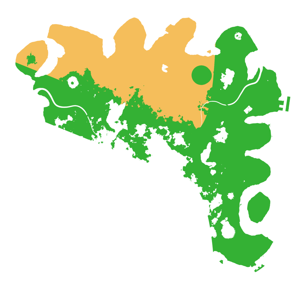 Biome Rust Map: Procedural Map, Size: 4000, Seed: 1803848265