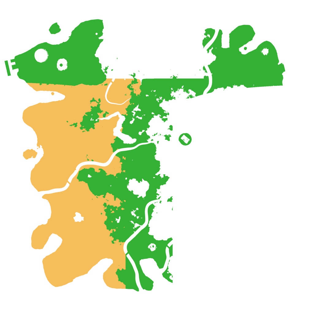 Biome Rust Map: Procedural Map, Size: 4100, Seed: 5794903
