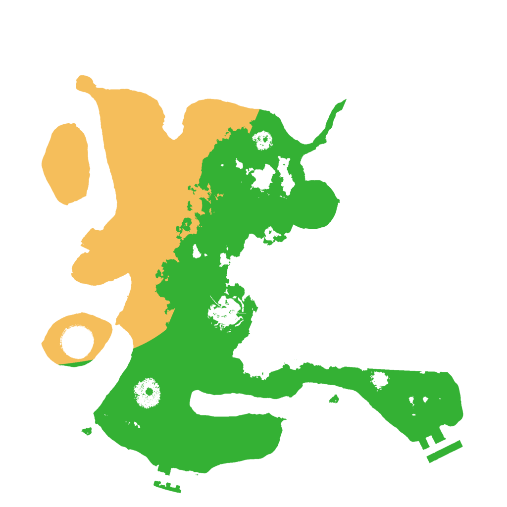 Biome Rust Map: Procedural Map, Size: 2750, Seed: 302590711