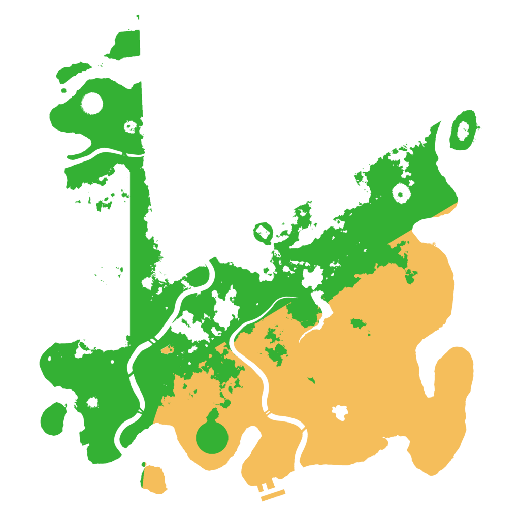 Biome Rust Map: Procedural Map, Size: 4250, Seed: 1852842761