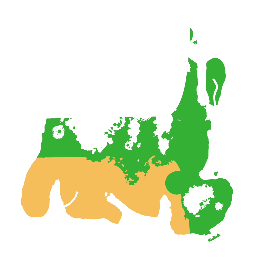 Biome Rust Map: Procedural Map, Size: 3000, Seed: 132201351