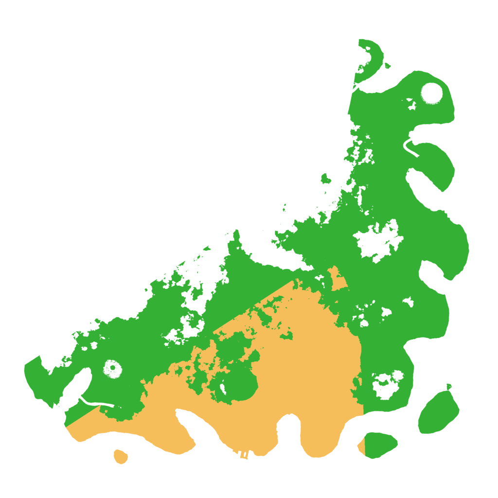 Biome Rust Map: Procedural Map, Size: 4100, Seed: 50172786