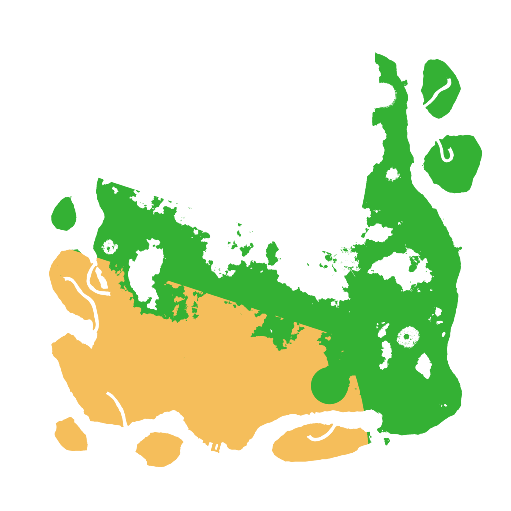 Biome Rust Map: Procedural Map, Size: 3650, Seed: 25373382