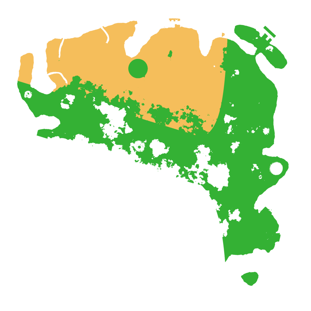 Biome Rust Map: Procedural Map, Size: 4250, Seed: 37047316