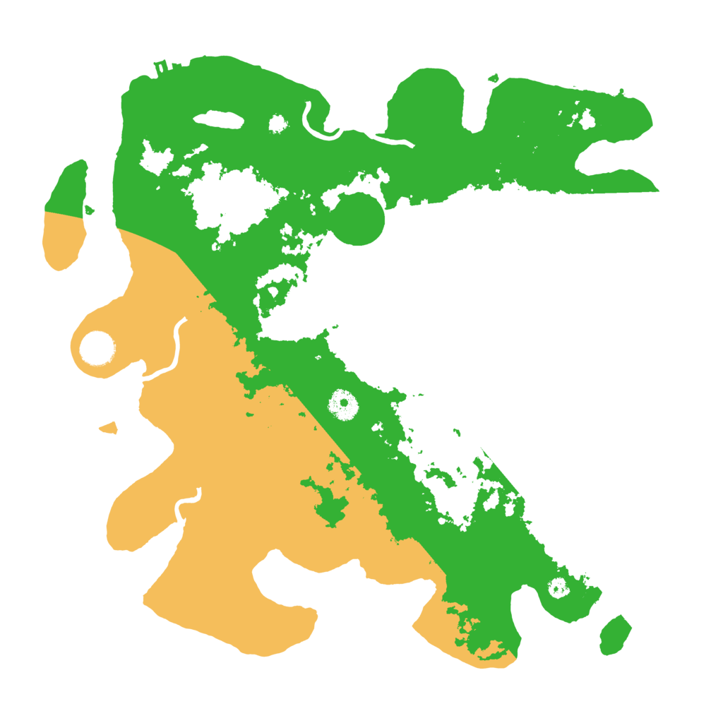 Biome Rust Map: Procedural Map, Size: 3650, Seed: 78472401