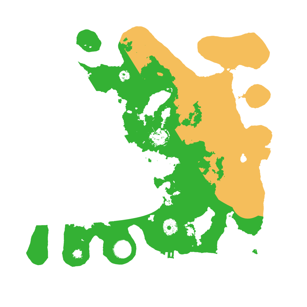Biome Rust Map: Procedural Map, Size: 3000, Seed: 686