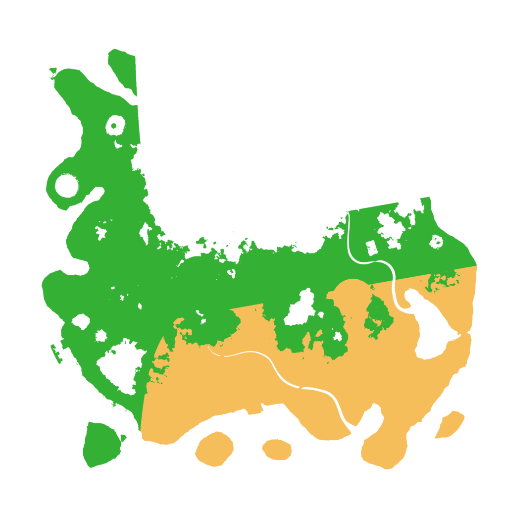 Biome Rust Map: Procedural Map, Size: 3800, Seed: 35805439