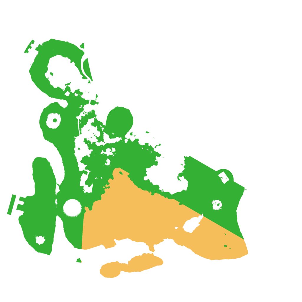 Biome Rust Map: Procedural Map, Size: 3000, Seed: 76025763