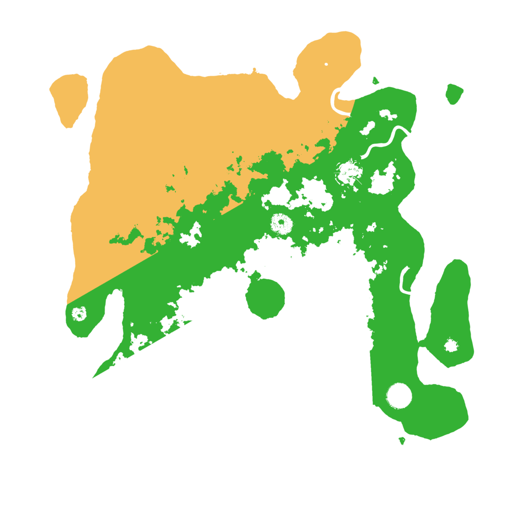 Biome Rust Map: Procedural Map, Size: 3550, Seed: 25874169