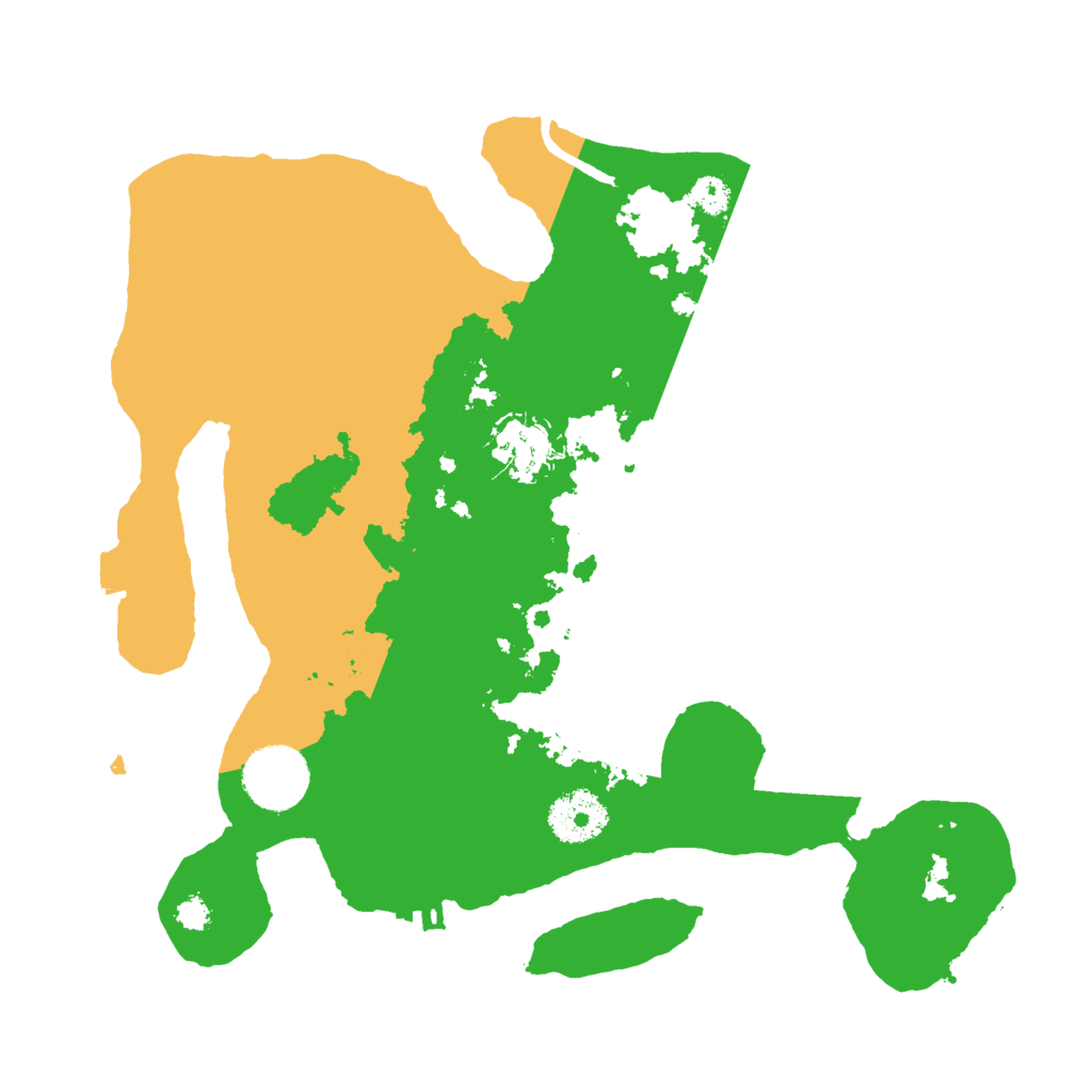 Biome Rust Map: Procedural Map, Size: 3000, Seed: 1489761266