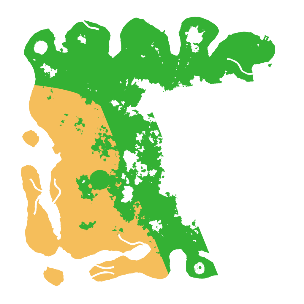 Biome Rust Map: Procedural Map, Size: 4100, Seed: 44649465